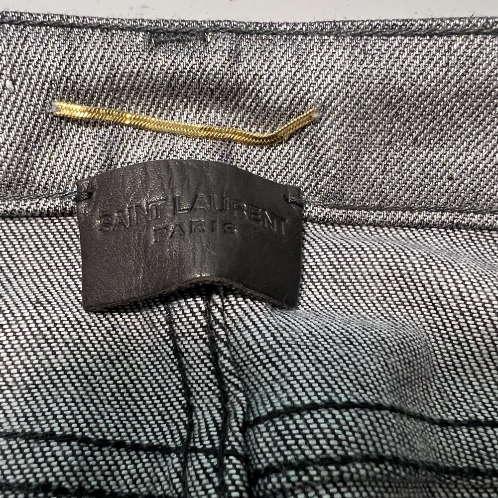 Saint Laurent Paris Skinny Leg Pants Size 28 - Picture 16 of 17